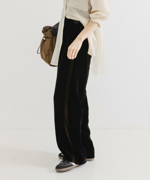 URBAN RESEARCH / アーバンリサーチ その他パンツ | サイドラインベロアイージーパンツ | 詳細19