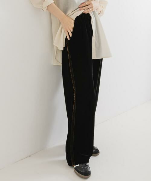 URBAN RESEARCH / アーバンリサーチ その他パンツ | サイドラインベロアイージーパンツ | 詳細20