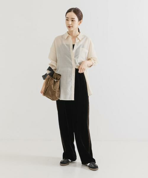 URBAN RESEARCH / アーバンリサーチ その他パンツ | サイドラインベロアイージーパンツ | 詳細21