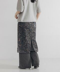 URBAN RESEARCH / アーバンリサーチ スカート | レオパードプリントレイヤードスカート