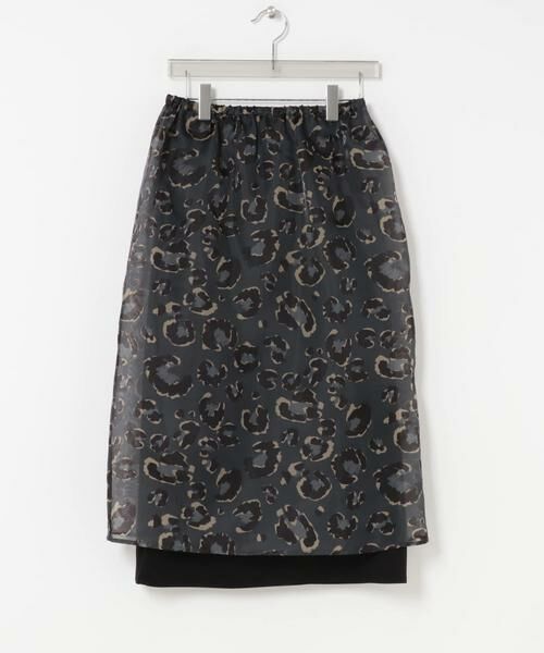 URBAN RESEARCH / アーバンリサーチ スカート | レオパードプリントレイヤードスカート | 詳細26