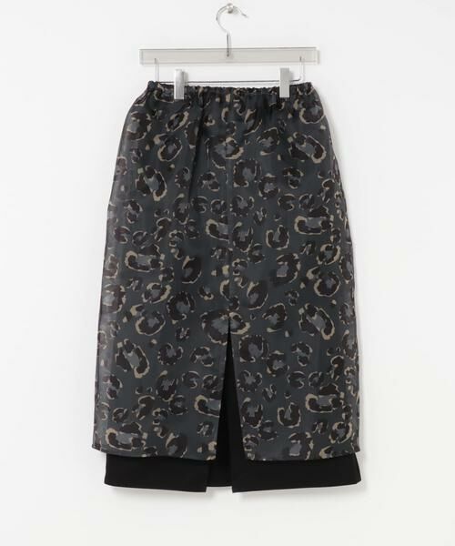 URBAN RESEARCH / アーバンリサーチ スカート | レオパードプリントレイヤードスカート | 詳細28