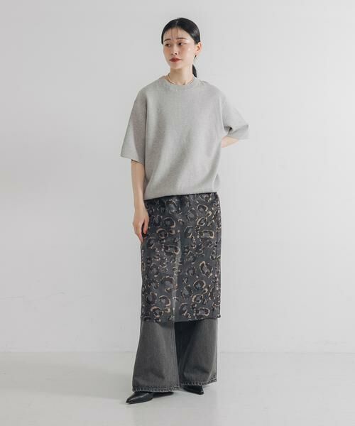 URBAN RESEARCH / アーバンリサーチ スカート | レオパードプリントレイヤードスカート | 詳細21