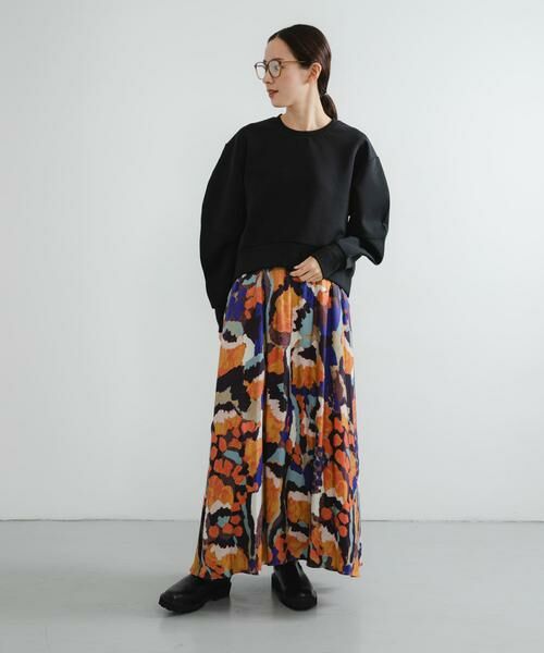 URBAN RESEARCH / アーバンリサーチ スカート | 『WEB限定』アートフラワープリントギャザースカート | 詳細4