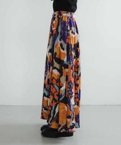 URBAN RESEARCH / アーバンリサーチ スカート | 『WEB限定』アートフラワープリントギャザースカート | 詳細6