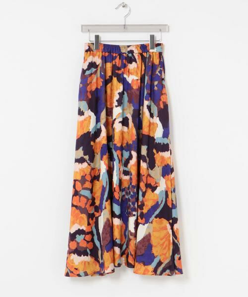 URBAN RESEARCH / アーバンリサーチ スカート | 『WEB限定』アートフラワープリントギャザースカート | 詳細8