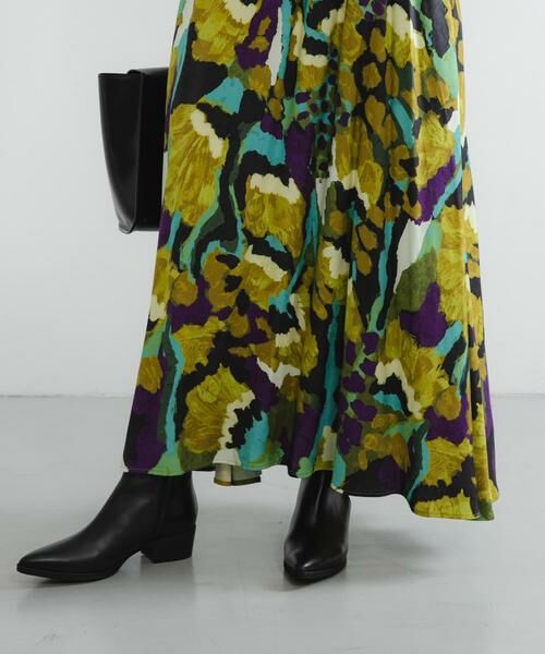 URBAN RESEARCH / アーバンリサーチ スカート | 『WEB限定』アートフラワープリントギャザースカート | 詳細11