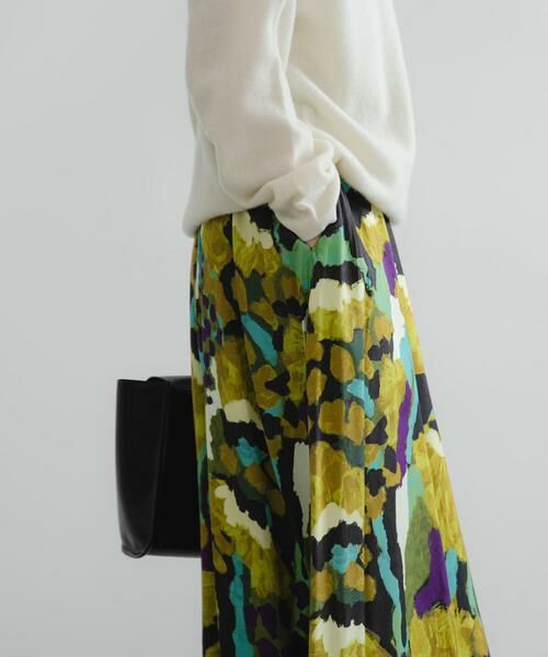 URBAN RESEARCH / アーバンリサーチ スカート | 『WEB限定』アートフラワープリントギャザースカート | 詳細15