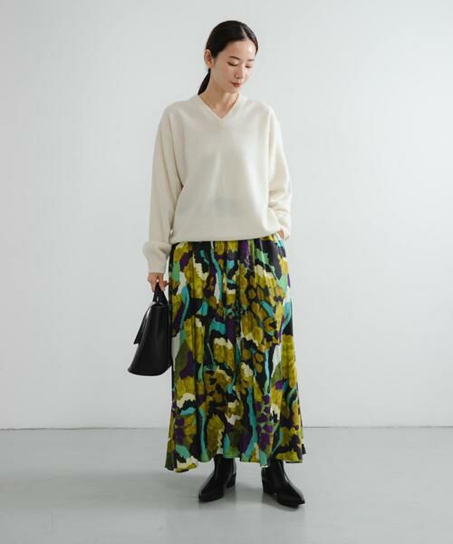 URBAN RESEARCH / アーバンリサーチ スカート | 『WEB限定』アートフラワープリントギャザースカート | 詳細17