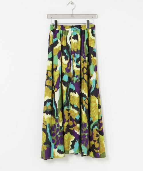 URBAN RESEARCH / アーバンリサーチ スカート | 『WEB限定』アートフラワープリントギャザースカート | 詳細18
