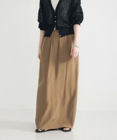 URBAN RESEARCH / アーバンリサーチ スカート | キュプラレーヨンギャザーIラインスカート