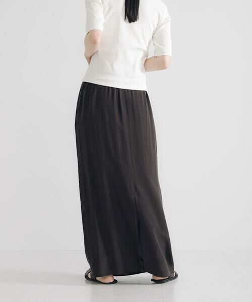 URBAN RESEARCH / アーバンリサーチ スカート | キュプラレーヨンギャザーIラインスカート | 詳細9