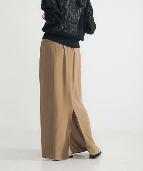URBAN RESEARCH / アーバンリサーチ スカート | キュプラレーヨンギャザーIラインスカート | 詳細20