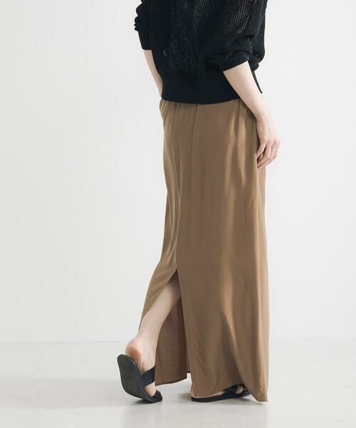 URBAN RESEARCH / アーバンリサーチ スカート | キュプラレーヨンギャザーIラインスカート | 詳細21