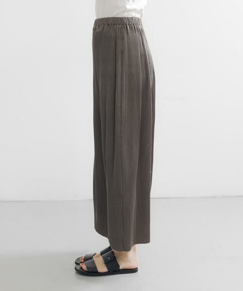 URBAN RESEARCH / アーバンリサーチ スカート | サテンプリーツストレートラインスカート | 詳細8