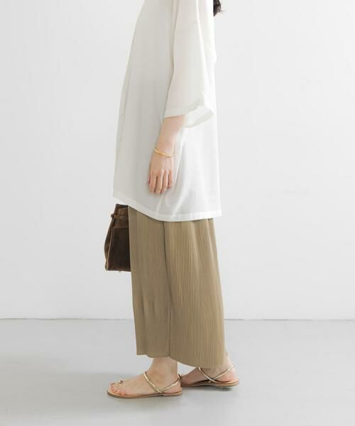 URBAN RESEARCH / アーバンリサーチ スカート | サテンプリーツストレートラインスカート | 詳細12