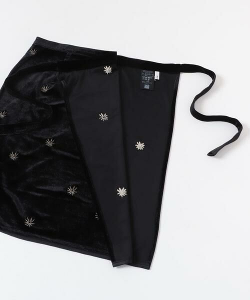 URBAN RESEARCH / アーバンリサーチ スカート | ベロア刺繍ラップスカート | 詳細8