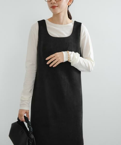 URBAN RESEARCH / アーバンリサーチ ワンピース | スウェードライクミニワンピース | 詳細1