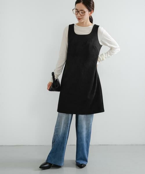 URBAN RESEARCH / アーバンリサーチ ワンピース | スウェードライクミニワンピース | 詳細2