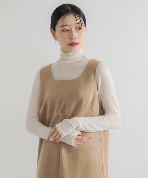 URBAN RESEARCH / アーバンリサーチ ワンピース | スウェードライクミニワンピース | 詳細15