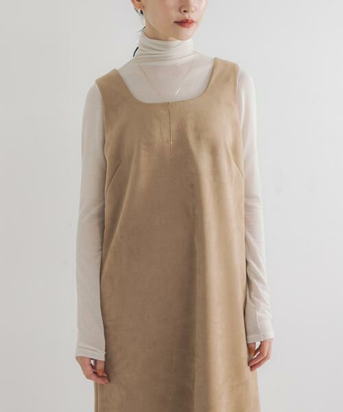 URBAN RESEARCH / アーバンリサーチ ワンピース | スウェードライクミニワンピース | 詳細16