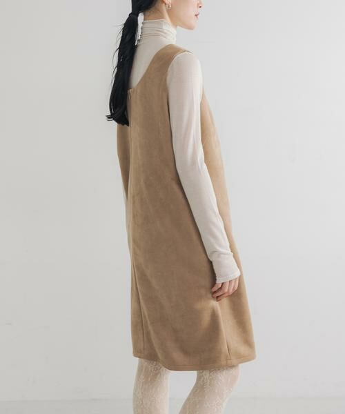 URBAN RESEARCH / アーバンリサーチ ワンピース | スウェードライクミニワンピース | 詳細17