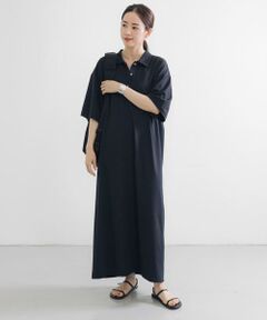 URBAN RESEARCH / アーバンリサーチ ワンピース | レーヨンナイロンシャツカラーワンピース