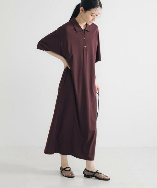 URBAN RESEARCH / アーバンリサーチ ワンピース | レーヨンナイロンシャツカラーワンピース | 詳細2