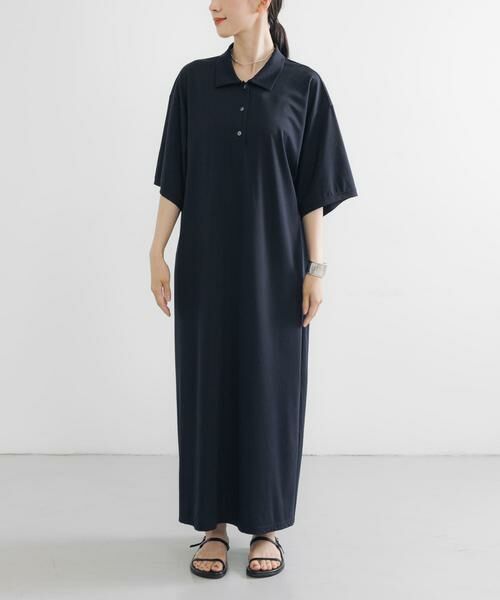 URBAN RESEARCH / アーバンリサーチ ワンピース | レーヨンナイロンシャツカラーワンピース | 詳細16