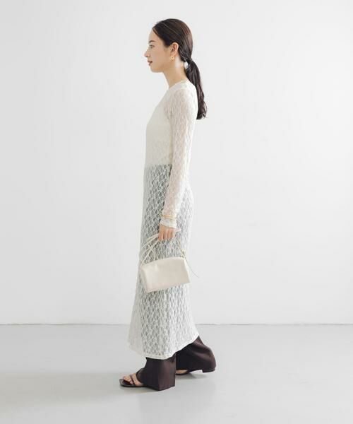 URBAN RESEARCH / アーバンリサーチ ワンピース | ストレッチレースカットワンピース | 詳細6