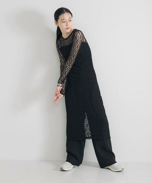 URBAN RESEARCH / アーバンリサーチ ワンピース | ストレッチレースカットワンピース | 詳細19