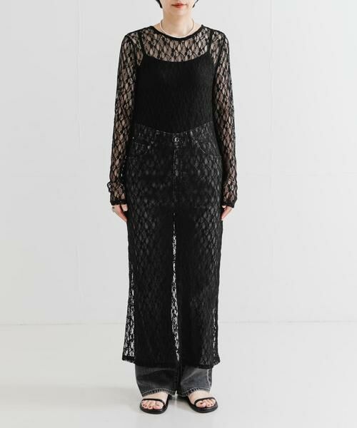 URBAN RESEARCH / アーバンリサーチ ワンピース | ストレッチレースカットワンピース | 詳細20