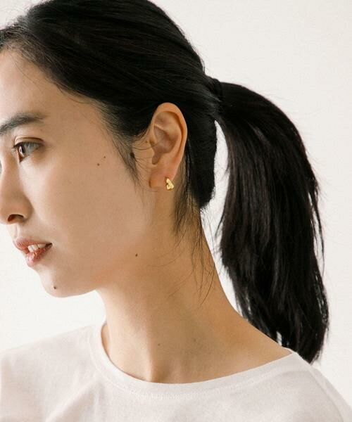 URBAN RESEARCH / アーバンリサーチ ピアス・イヤリング | decor『デコール』　Plump Drop Pierce M GD | 詳細4