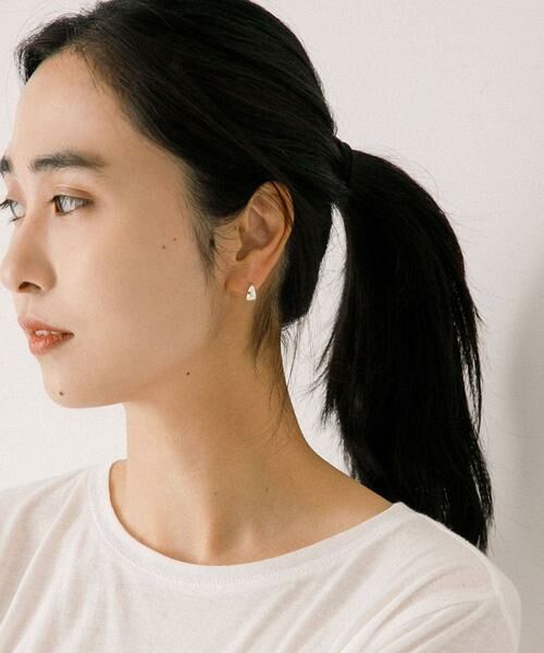 URBAN RESEARCH / アーバンリサーチ ピアス・イヤリング | decor『デコール』　Plump Drop Pierce M SV | 詳細4