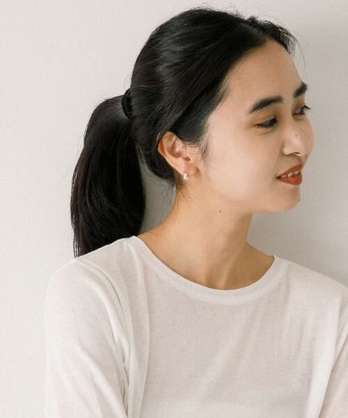 URBAN RESEARCH / アーバンリサーチ ピアス・イヤリング | decor『デコール』　Plump Drop Pierce M SV | 詳細6
