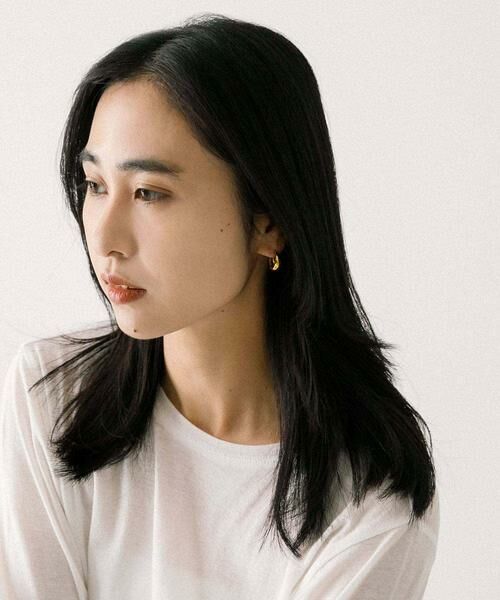 URBAN RESEARCH / アーバンリサーチ ピアス・イヤリング | decor『デコール』　Plump Drop Pierce L GD | 詳細5