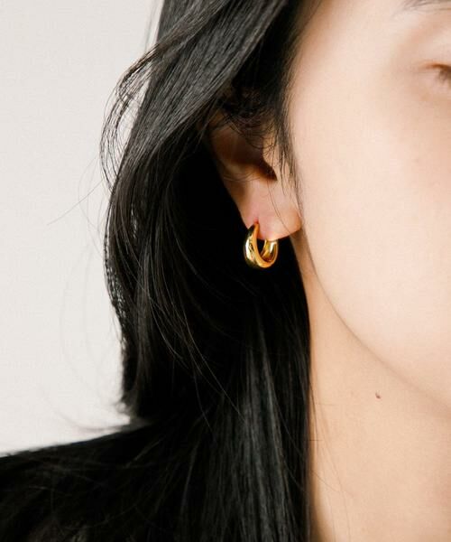 URBAN RESEARCH / アーバンリサーチ ピアス・イヤリング | decor『デコール』　Plump Drop Pierce L GD | 詳細6