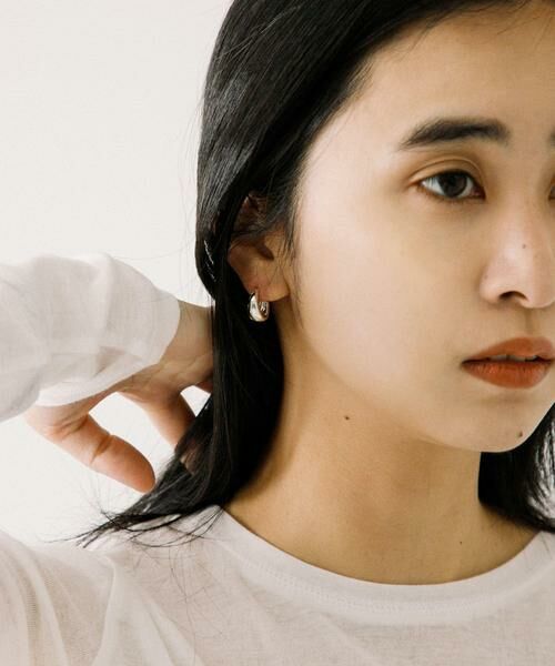 URBAN RESEARCH / アーバンリサーチ ピアス・イヤリング | decor『デコール』　Plump Drop Pierce L SV | 詳細3