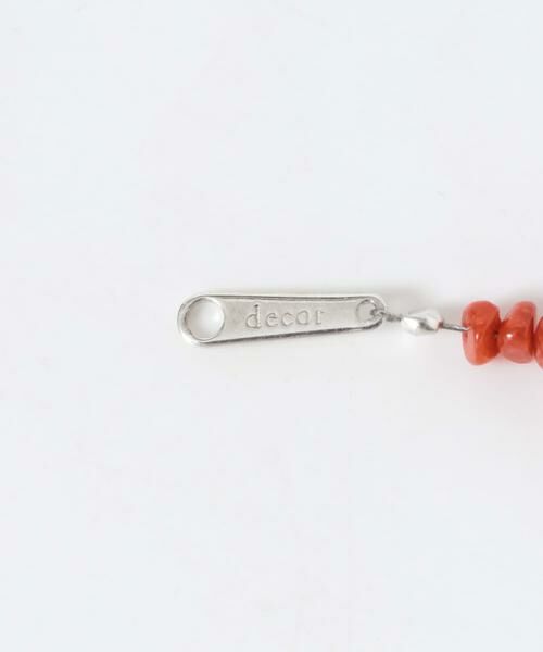 URBAN RESEARCH / アーバンリサーチ ネックレス・ペンダント・チョーカー | decor『デコール』　Coral Heartchoker | 詳細13
