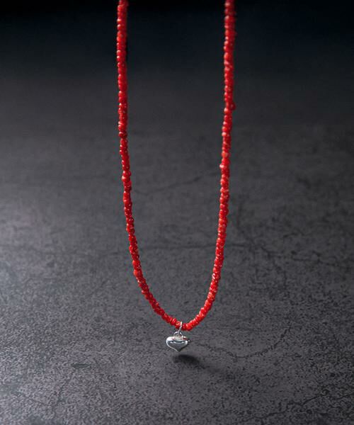 URBAN RESEARCH / アーバンリサーチ ネックレス・ペンダント・チョーカー | decor『デコール』　Coral Heartchoker | 詳細2
