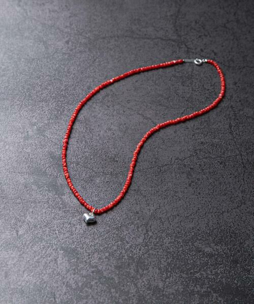 URBAN RESEARCH / アーバンリサーチ ネックレス・ペンダント・チョーカー | decor『デコール』　Coral Heartchoker | 詳細5