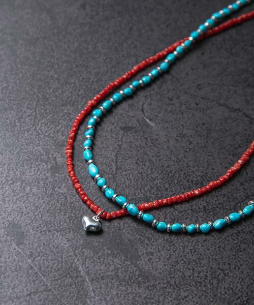 URBAN RESEARCH / アーバンリサーチ ネックレス・ペンダント・チョーカー | decor『デコール』　Coral Heartchoker | 詳細6