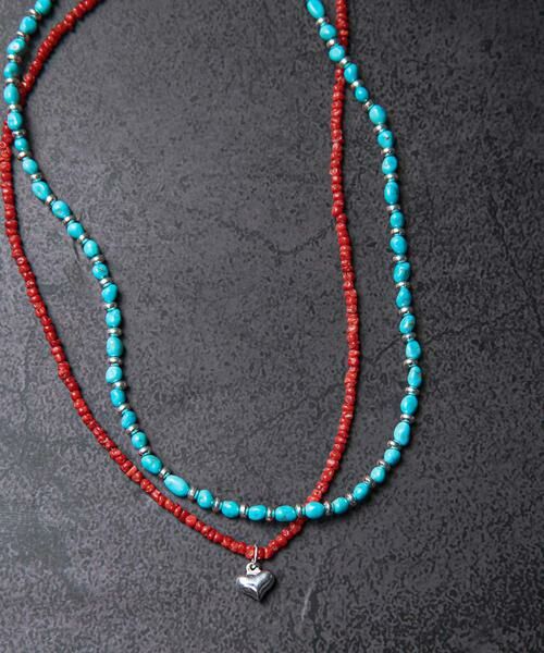 URBAN RESEARCH / アーバンリサーチ ネックレス・ペンダント・チョーカー | decor『デコール』　Coral Heartchoker | 詳細7