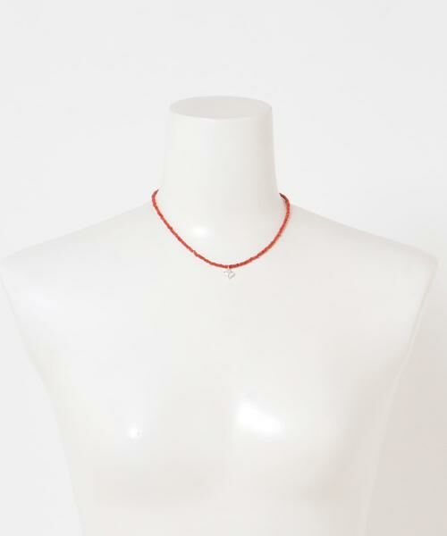 URBAN RESEARCH / アーバンリサーチ ネックレス・ペンダント・チョーカー | decor『デコール』　Coral Heartchoker | 詳細9