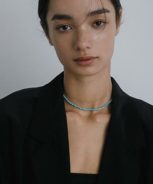 URBAN RESEARCH / アーバンリサーチ ネックレス・ペンダント・チョーカー | decor『デコール』　TurquoiseHematiteDotNL | 詳細1