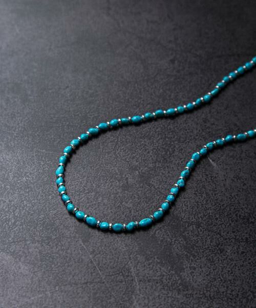 URBAN RESEARCH / アーバンリサーチ ネックレス・ペンダント・チョーカー | decor『デコール』　TurquoiseHematiteDotNL | 詳細4