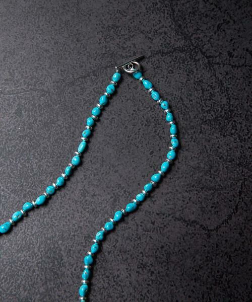 URBAN RESEARCH / アーバンリサーチ ネックレス・ペンダント・チョーカー | decor『デコール』　TurquoiseHematiteDotNL | 詳細5