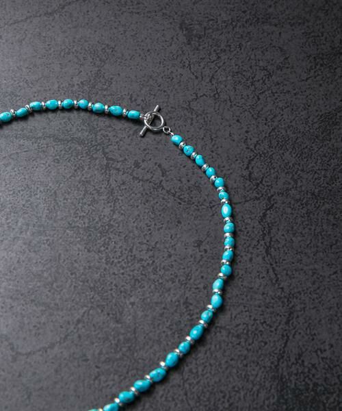 URBAN RESEARCH / アーバンリサーチ ネックレス・ペンダント・チョーカー | decor『デコール』　TurquoiseHematiteDotNL | 詳細7
