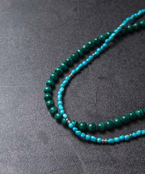 URBAN RESEARCH / アーバンリサーチ ネックレス・ペンダント・チョーカー | decor『デコール』　TurquoiseHematiteNL | 詳細6