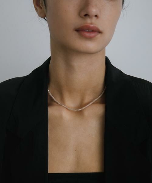 URBAN RESEARCH / アーバンリサーチ ネックレス・ペンダント・チョーカー | decor『デコール』　Zircon K10necklace | 詳細1